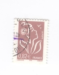 Stamps France -  Marianne (Lamouche)