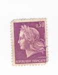 Stamps France -  Marianne (Cheffer)