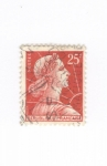 Stamps France -  Marianne (Muller)