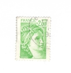 Stamps France -  Marianne/Sabine