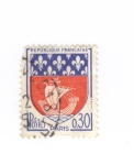 Stamps France -  Escudo de París