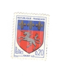Stamps France -  Escudo de Saint-lo