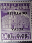 Stamps Venezuela -  Oficina Principal de Correos -Caracas