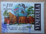 Sellos de America - Venezuela -  Feria Mundial de Nueva York- Pabellón Venezolano