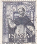 Sellos de Europa - Espa�a -  Sant Raimundo de Peñafort -75 Aniversario de la coronación de Nuestra Señora de la Merced  (1)