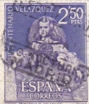 Stamps Spain -  Infanta Margarita de Austria - III Centenario de la muerte de Velázquez (1)
