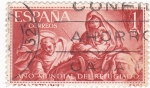 Stamps Spain -  Año Mundial del Refugiado  (1)