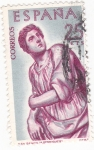 Stamps Spain -  San Benito - Alonso de Berruguete  (1)