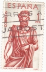 Stamps Spain -  San Pedro - Alonso de Berruguete  (1)