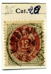 Stamps Denmark -  Filigrana