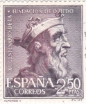 Stamps Spain -  Alfonso II -XII centenario de la fundación de Oviedo  (1)