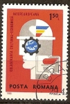 Sellos de Europa - Rumania -  La Económico Inter-Europeo - Colaboración Cultural 1969.