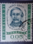 Stamps Venezuela -  Primer Centenario de la Muerte de Rafael María Baralt 1860-1960