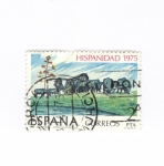 Stamps Spain -  Edifil 2294.Hispanidad-Carreta Montevideo