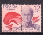 Sellos de Europa - Espaa -  Simon Bolivar
