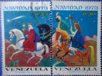 Stamps Venezuela -  Navidad 1973