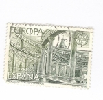 Stamps Spain -  Palacio de Carlos V.Granada
