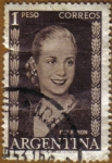 Stamps Argentina -  Eva Peron
