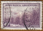 Stamps : America : Argentina :  Caña de azucar