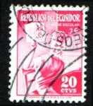 Stamps : America : Ecuador :  1957 Para el desarrollo de la enseñanza -Ybert:615