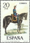 Stamps Spain -  Uniforme Militar