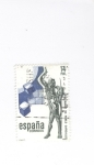 Stamps Spain -  Centenario de Pablo Garballo