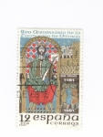 Sellos de Europa - Espaa -  800 aniversario de la fundación de Vitoria