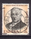 Stamps Spain -  Cent. de Miguel Primo de Rivera
