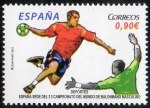 Stamps Spain -  4779- España sede del  23 campeonato del mundo de balonmano masculino.