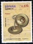 Sellos del Mundo : Europa : Espa�a : 4784- Instrumentos musicales. Platllos.