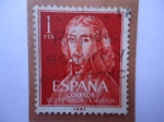 Sellos de America - Espa�a -  II Centenario del poeta dramaturgo: Leandro Fernández de Moratín, 1760-1828.