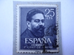 Stamps Spain -  Ed:1320- I Centenario del nacimiento del pianista y compositor: Isacc Albéniz.