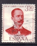 Stamps Spain -  José Mª Gabriel y Galan