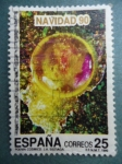Stamps Spain -  Ed:3080-Navidad 90-Poema Cósmico-J.A Sistiaga