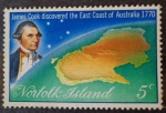 Sellos de Oceania - Australia -  James Cook