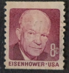 Stamps United States -  Eisenhower