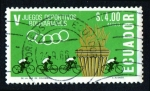 Stamps Ecuador -  1965 Juegos deportivos bolivarianos - Ybert:440