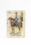 Stamps Spain -  Nº21 Regimineto de Montesa 1788