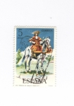 Sellos del Mundo : Europa : Espa�a : Nº9 Timbalero caballos coraza 1677