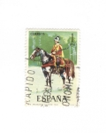 Stamps Spain -  Nº6 Arcabucero ecuestre 1603