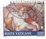 Sellos de Europa - Vaticano -  Capilla Sixtina