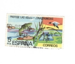 Stamps Spain -  Edifil 2470.Protege las aguas y zonas humedas