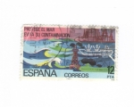 Sellos de Europa - Espaa -  Protege el mar, evita su contaminación(intercambio)