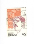 Stamps Spain -  Juan Gris 1887-1927