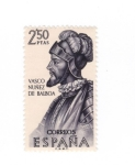 Stamps Spain -  Vasco Nuñez de Balboa