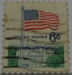 Stamps : America : United_States :  Bandera de Estados Unidos