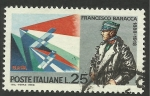 Sellos de Europa - Italia -  1015 - 50 anivº de la muerte de Francesco Baracca, héroe de guerra