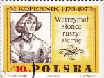 Stamps Poland -  Nicolas Kopernico 1473-1973-500 aniversario de su nacimiento