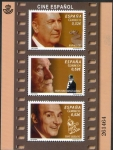 Stamps : Europe : Spain :  4790- CINE ESPAÑOL. Rafael Gil, Fernando Fernán Gémez y Tony Leblanc.