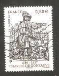 Stamps France -   Charles de Gonzagve (Carlos I de Gonzaga-Nevers)